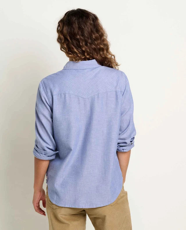 Toad & Co Womens Re-Form Flannel Western Shirt