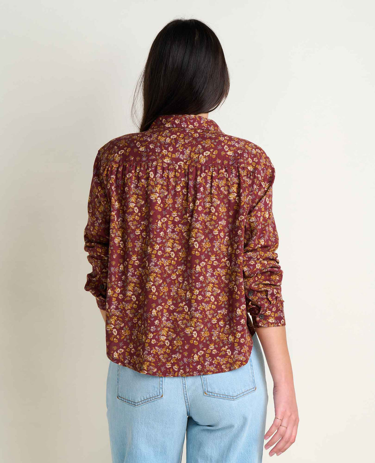 Toad & Co Womens Manzana Boxy Long Sleeve Shirt