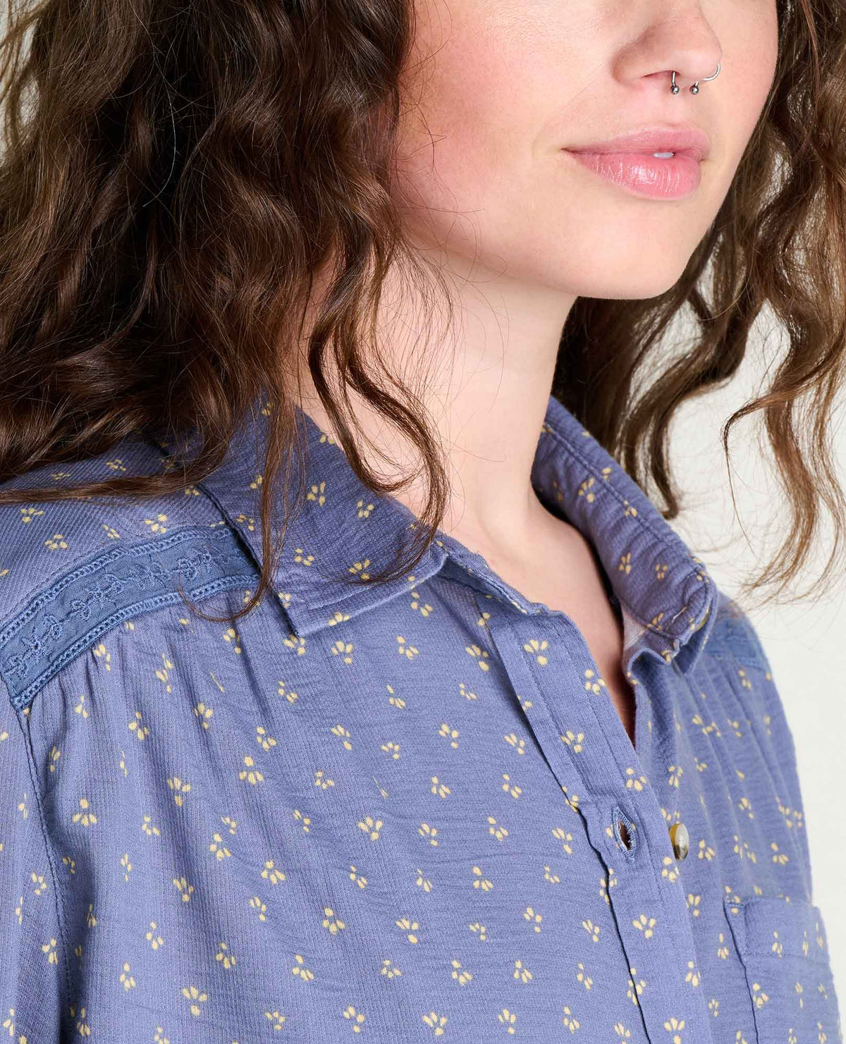 Toad & Co Womens Manzana Boxy Long Sleeve Shirt