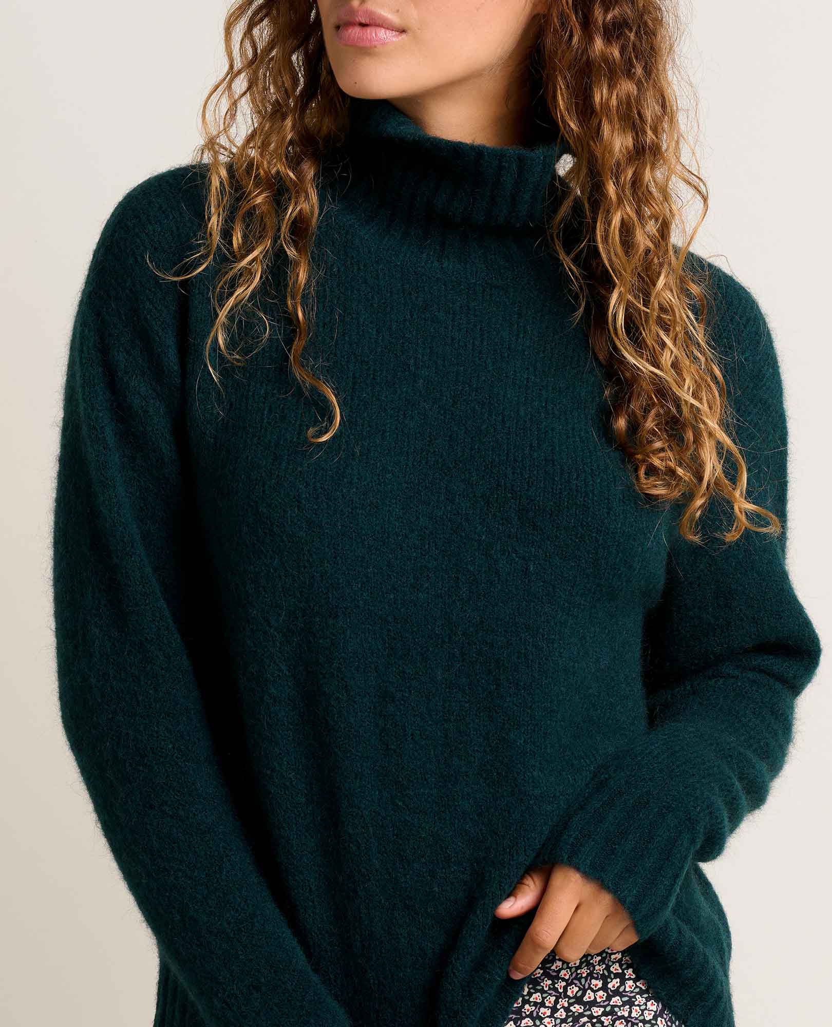 Toad & Co Womens Toddy T-Neck Sweater