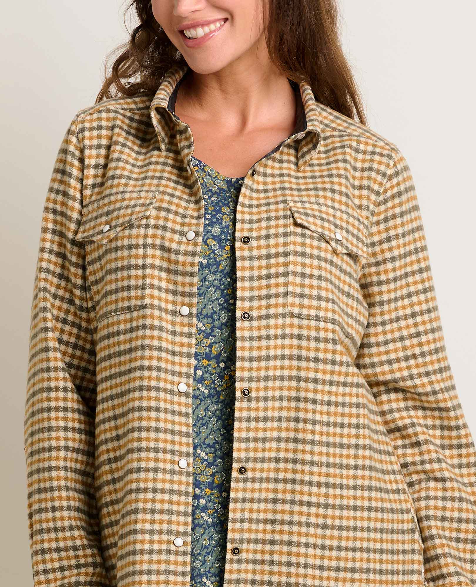 Toad & Co Womens Folk Yeah Shirt Jacket