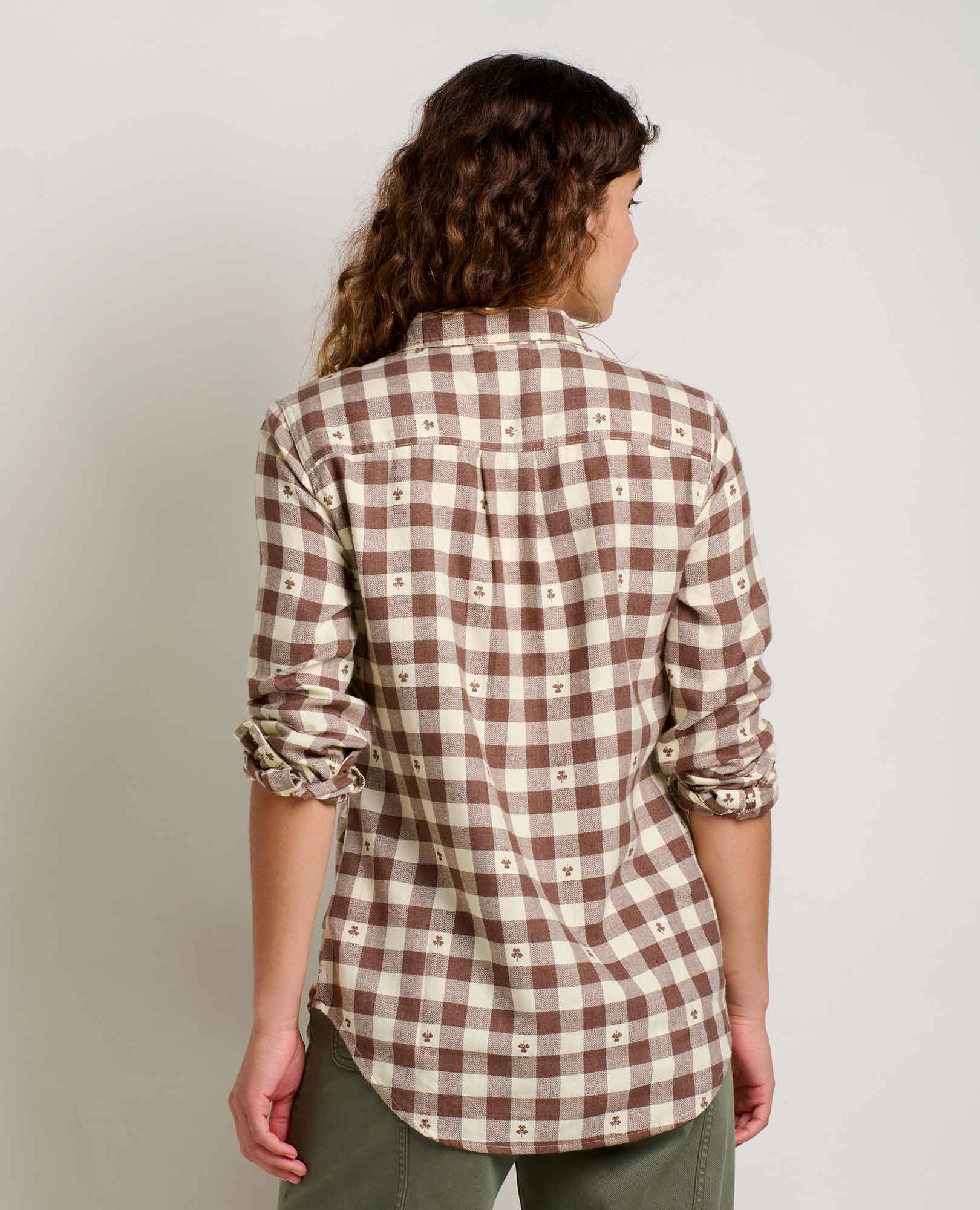 Toad & Co Womens Re-Form Flannel Long Sleeve Shirt