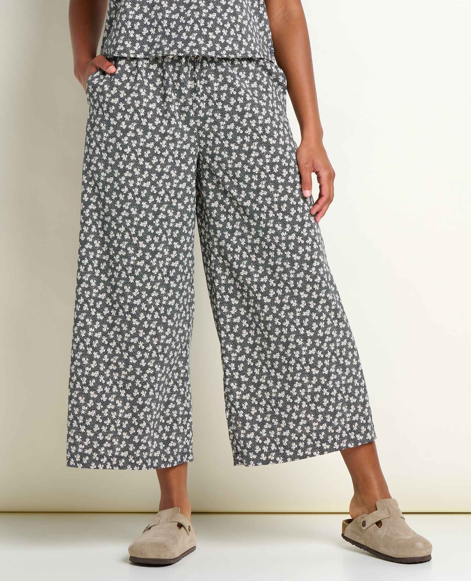 Toad & Co Womens Sunkissed Wide Leg Crop Pant