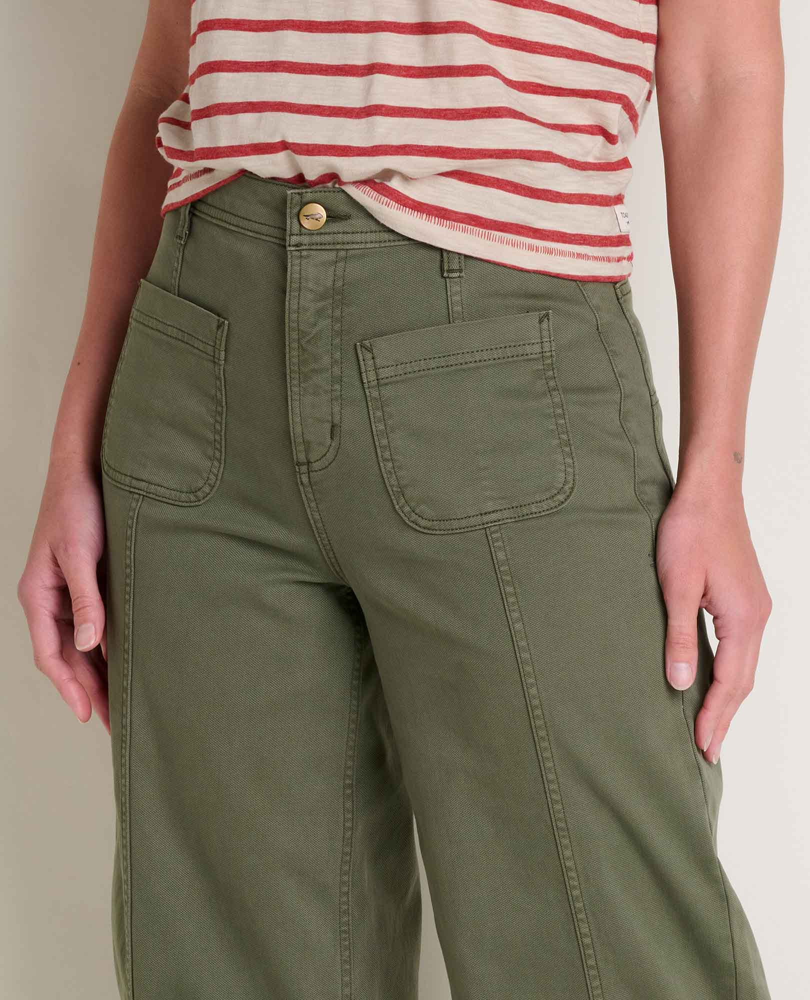 Toad & Co Womens Linden Canvas Pant