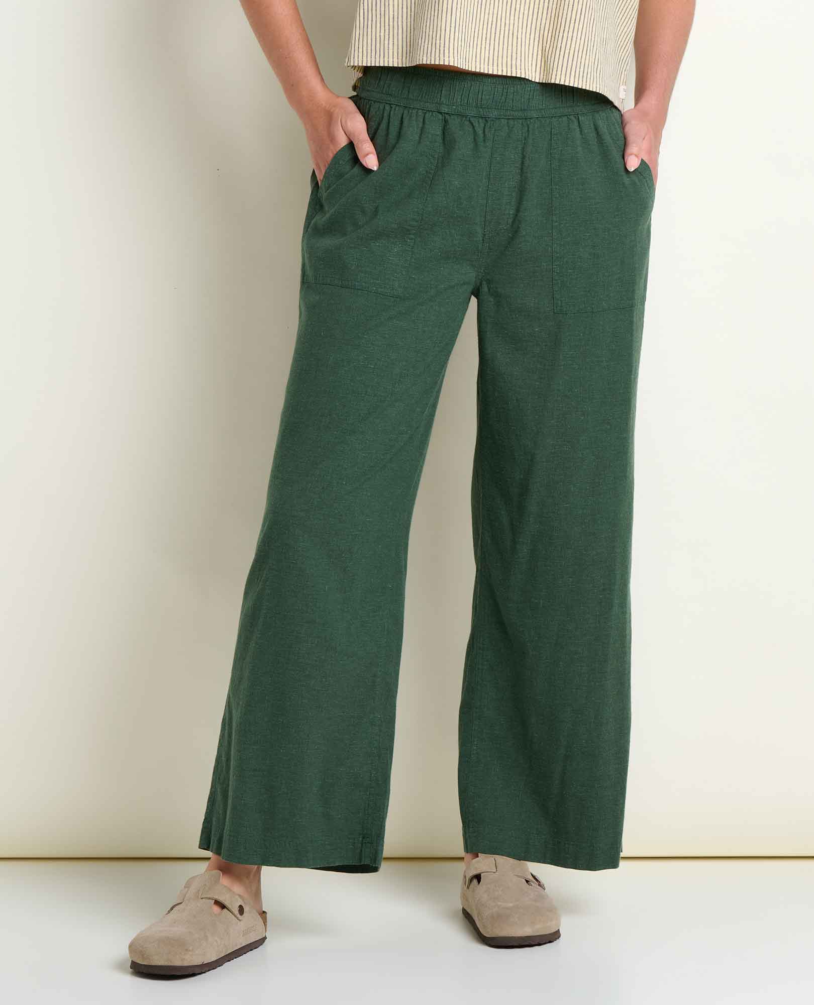 Toad & Co Womens Taj Hemp Wide Leg Pant