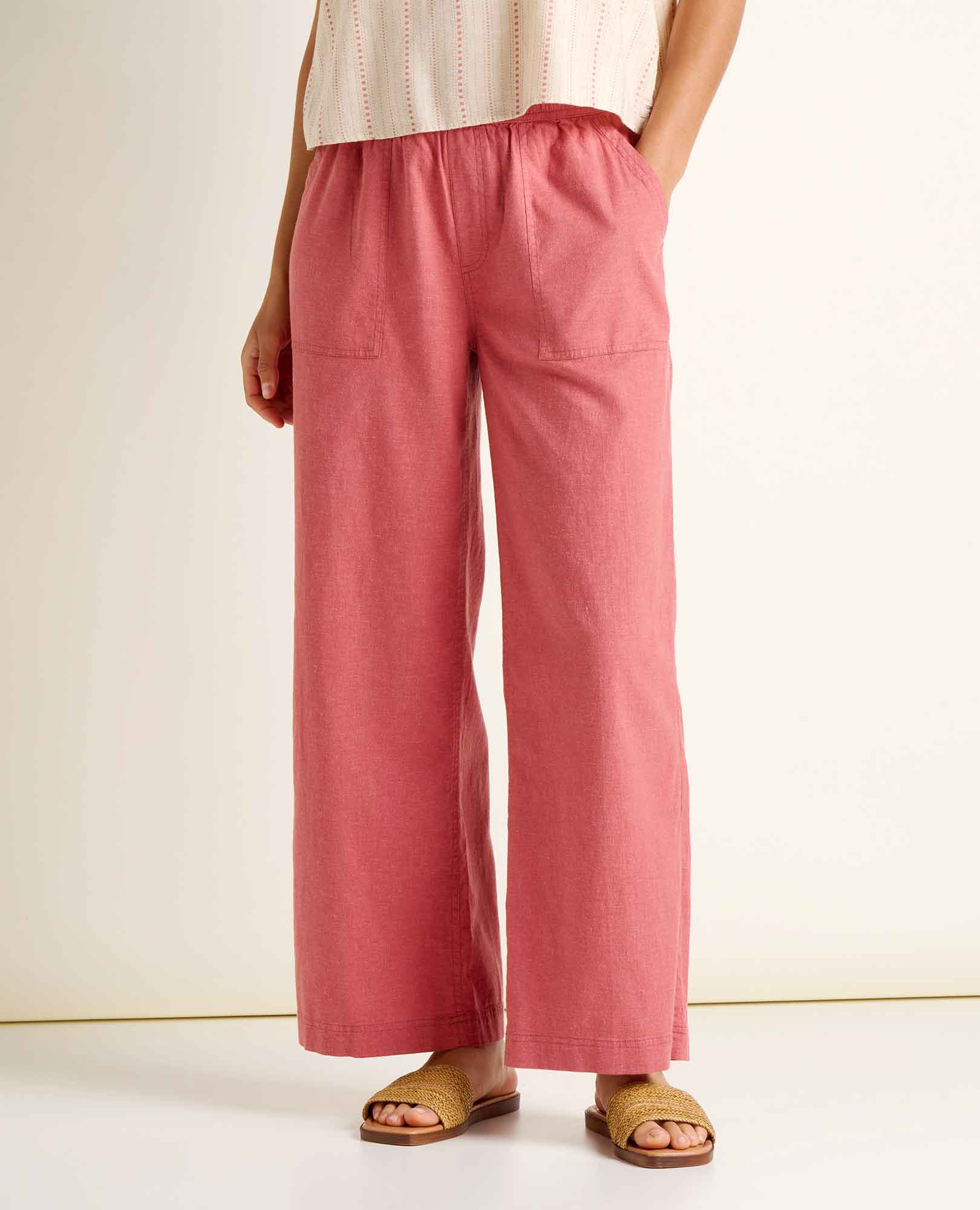 Toad & Co Womens Taj Hemp Wide Leg Pant
