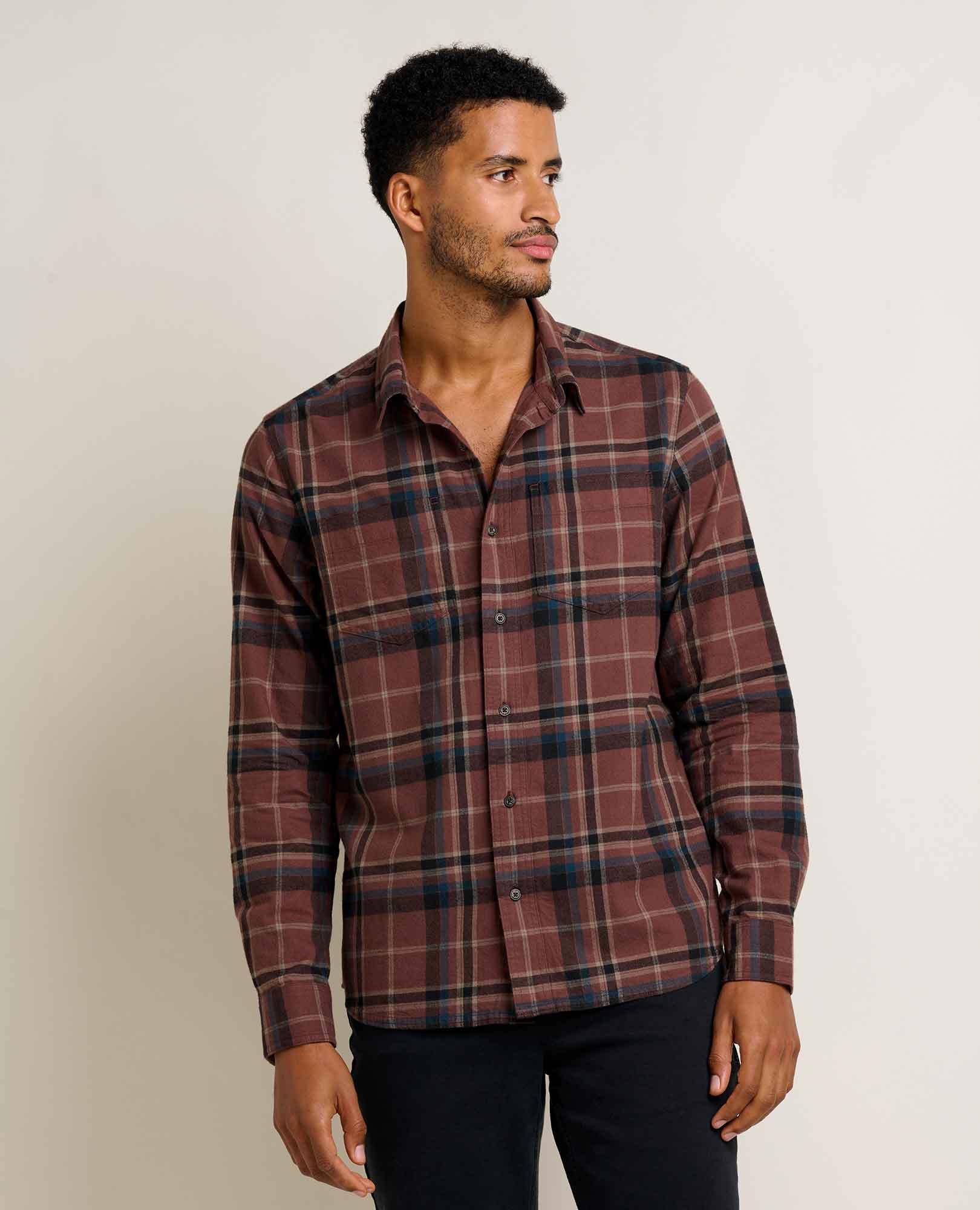 Toad & Co Mens Pinevale Long Sleeve Shirt