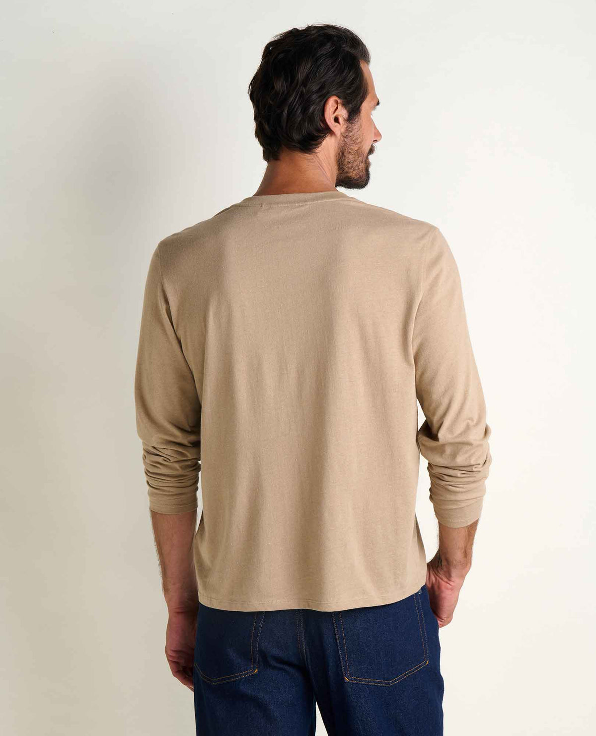 Toad & Co Mens Re-Form Long Sleeve Henley Tee