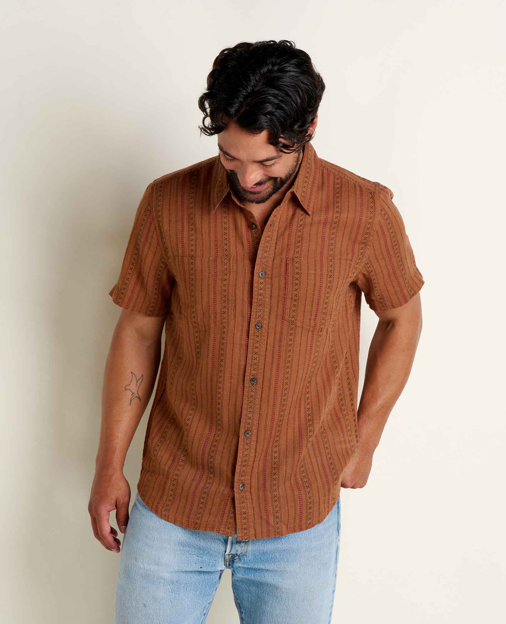 Toad & Co Mens Salton Short Sleeve Shirt