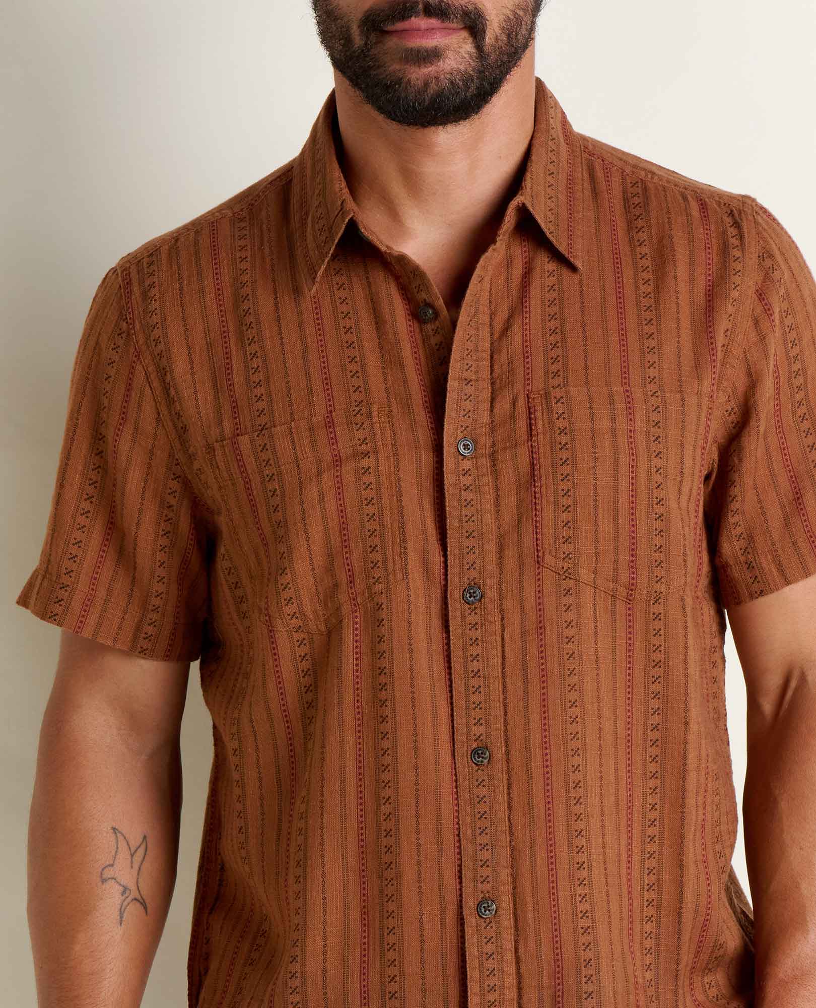 Toad & Co Mens Salton Short Sleeve Shirt