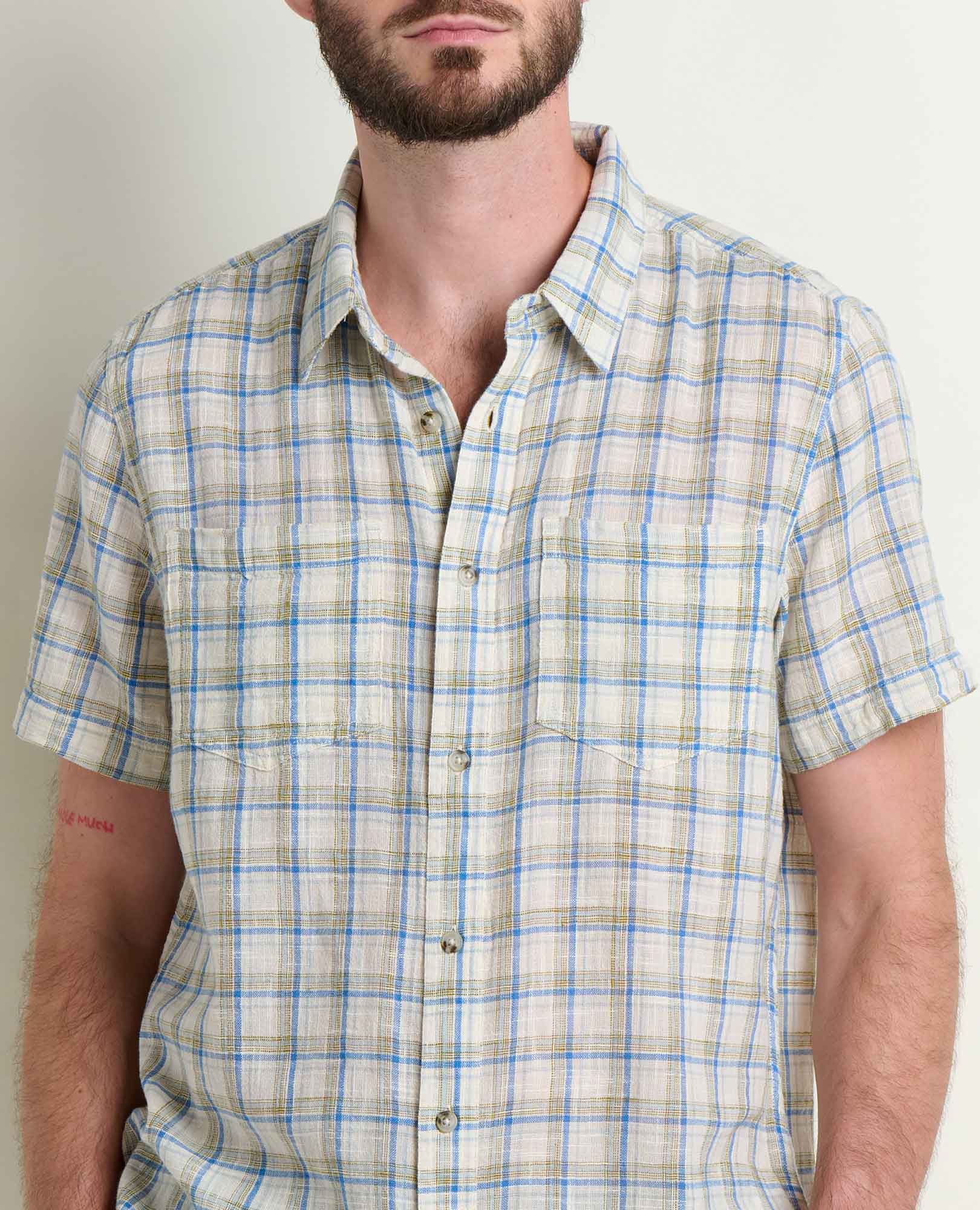 Toad & Co Mens Salton Short Sleeve Shirt
