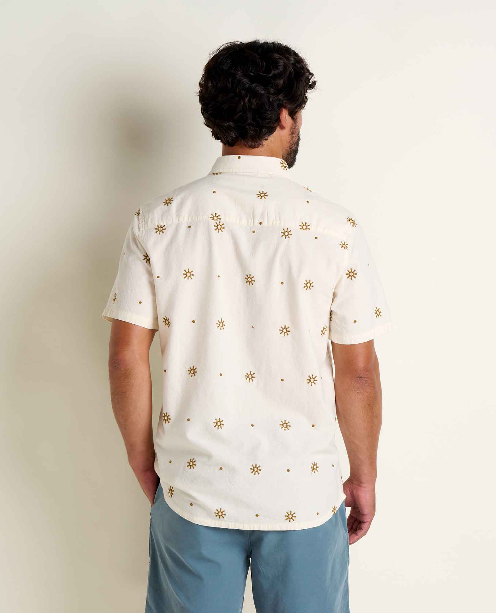 Toad & Co Mens Airscape Embroidered Shirt
