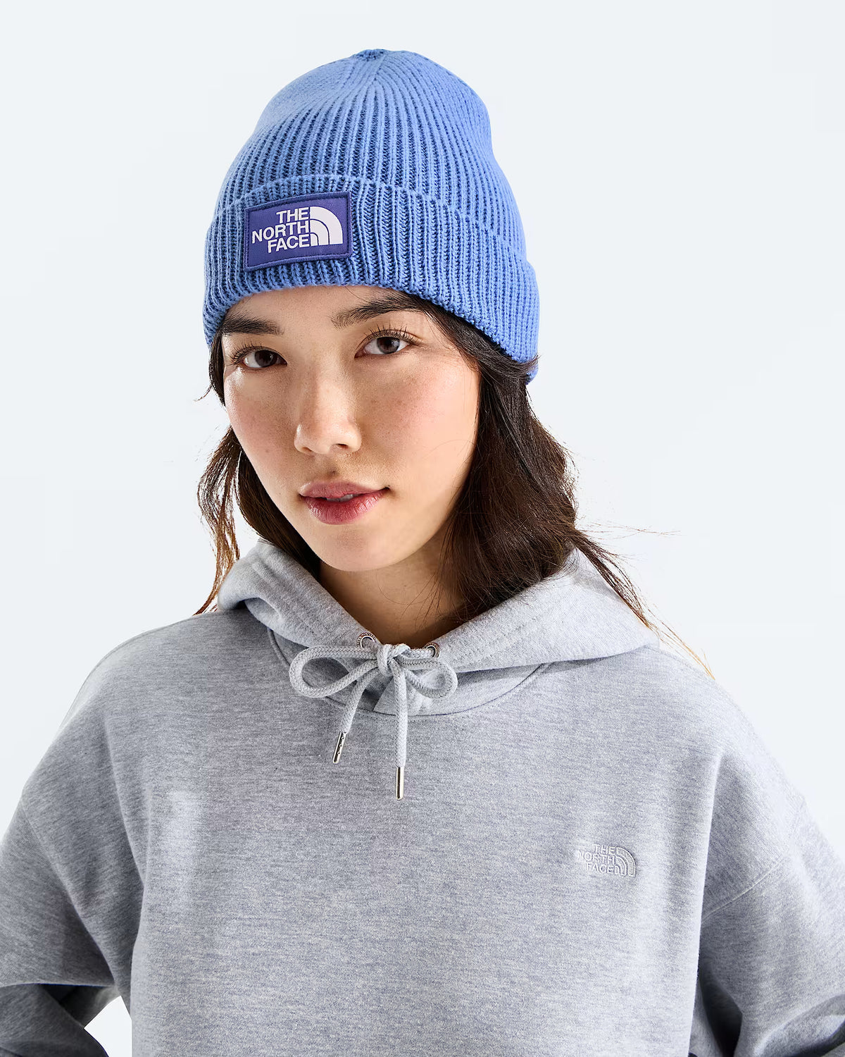 The North Face Logo Box Cuffed Beanie