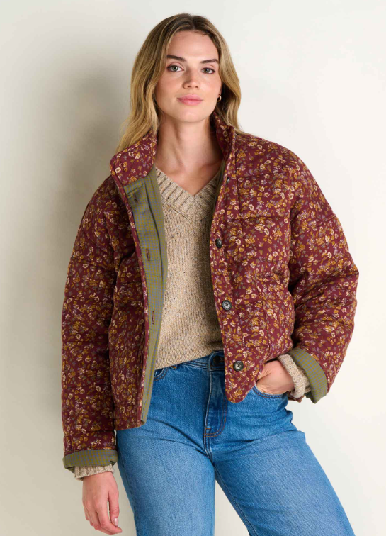 Toad & Co Womens Manzana Quilted Jacket