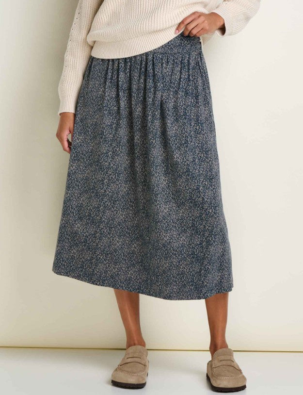 Toad & Co Womens Chaka Midi Skirt