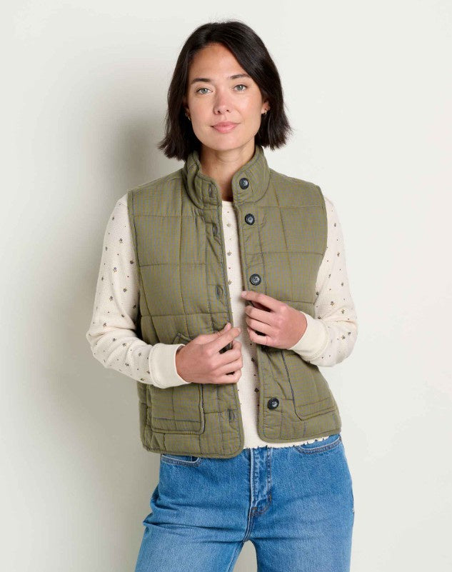 Toad & Co Womens Manzana Quilted Vest