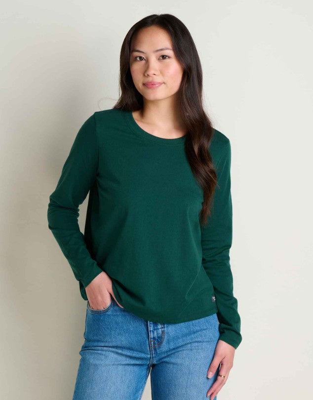 Toad & Co Womens Women's Re-Form Long Sleeve Crew