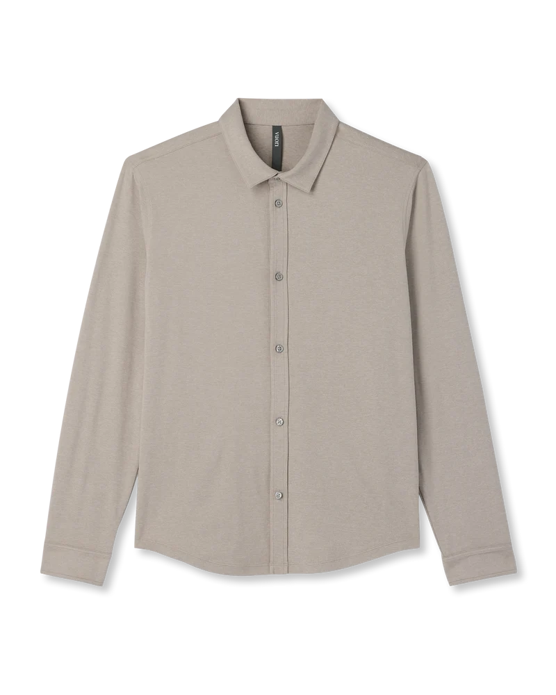 Vuori Mens Long Sleeve Ponto Button Down Shirt