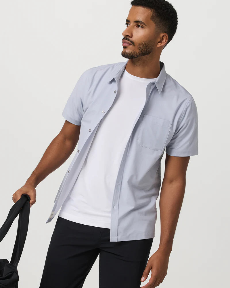 Vuori Mens Short Sleeve Bridge Button Down