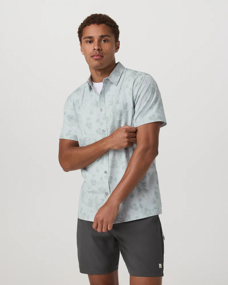 Vuori Mens Short Sleeve Bridge Button Down