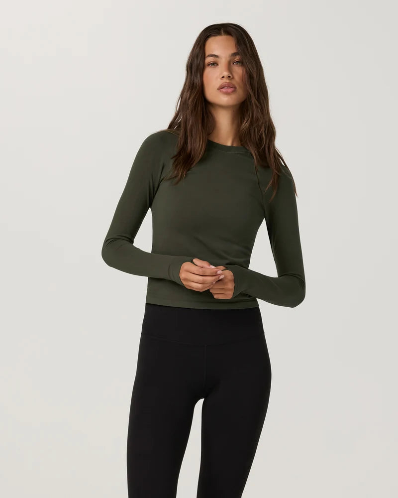 Vuori Womens Long Sleeve Surge Seamless Tee