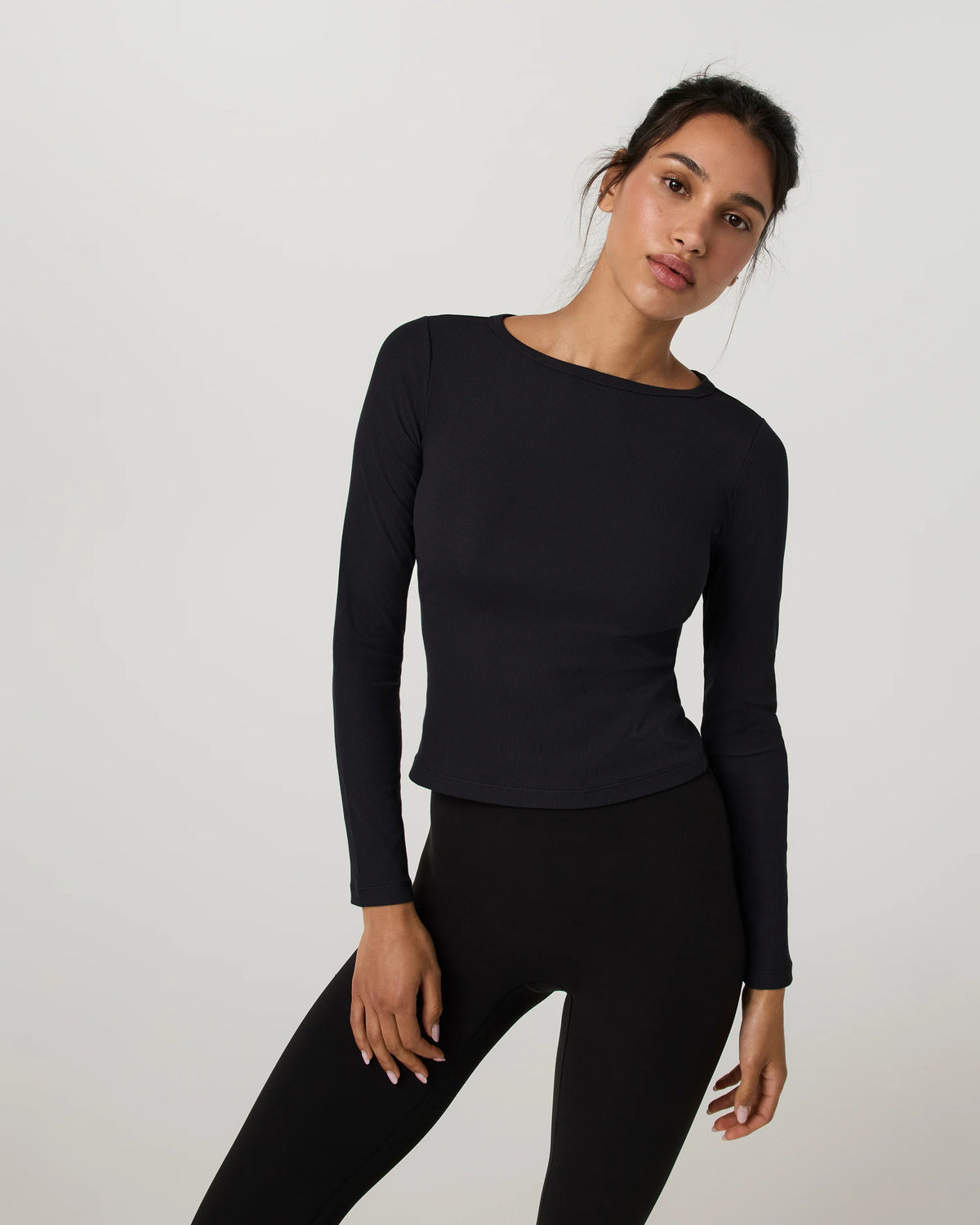 Vuori Womens Long Sleeve Pose Subtle Scoop Top