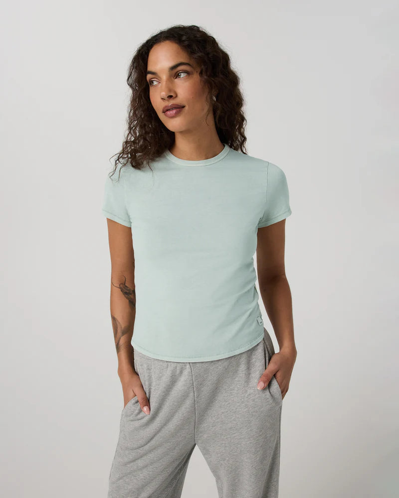 Vuori Womens Short Sleeve Feather Classic Tee