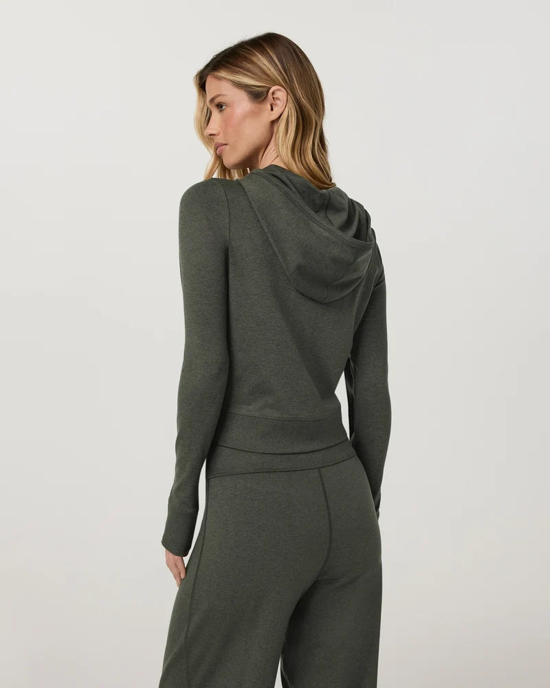 Vuori Womens Halo Mini Full Zip Hoodie