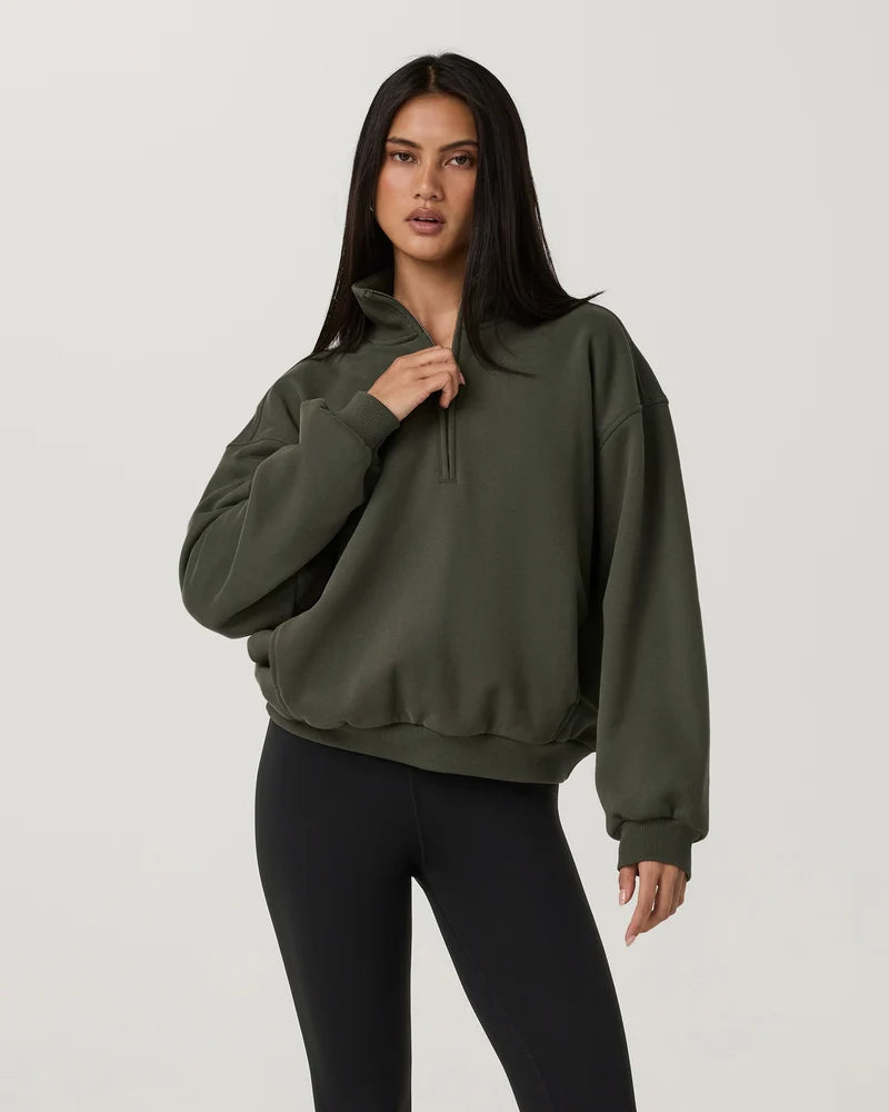 Vuori Womens Restore Oversized Half Zip