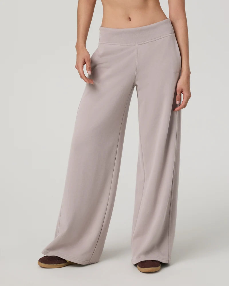 Vuori Womens Sedona Midrise Wideleg Sweatpant
