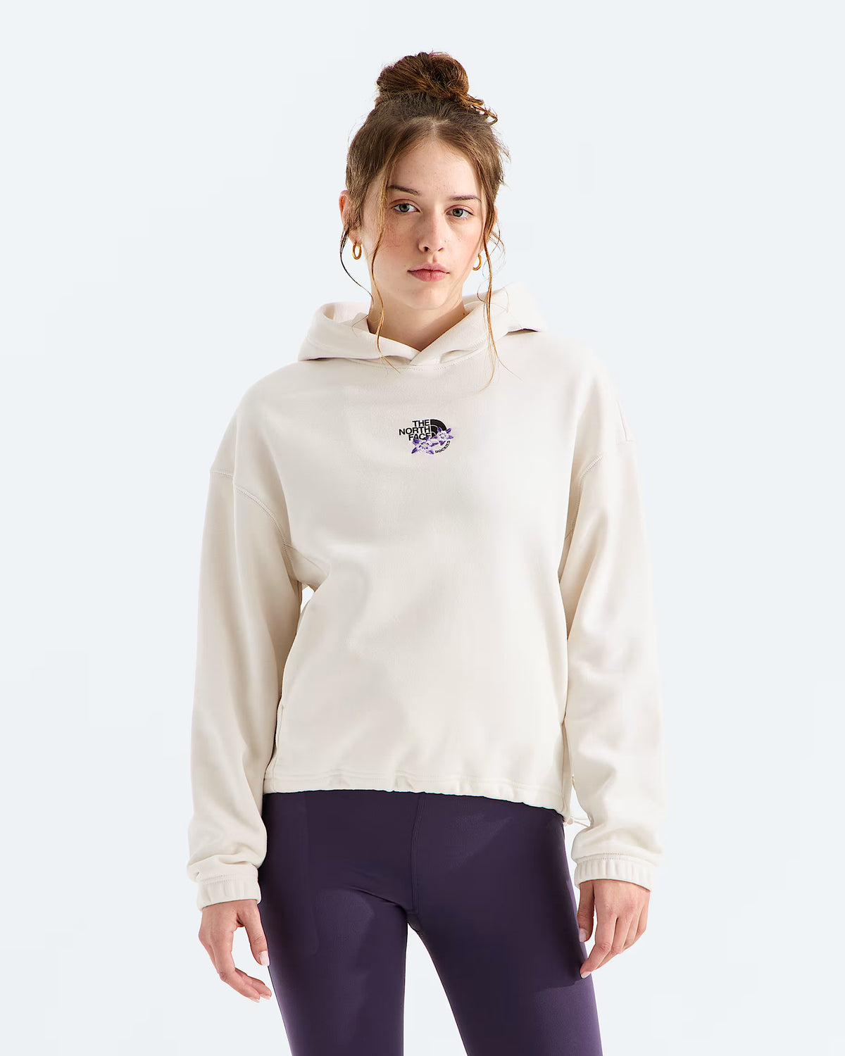 The North Face Womens Places We Love Hoodie—Rockies Blue Columbine