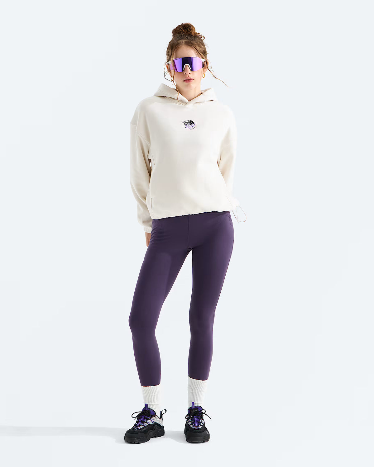 The North Face Womens Places We Love Hoodie—Rockies Blue Columbine