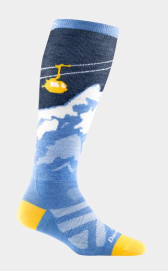 Darn Tough Womens Yeti OTC Lightweight Ski & Snowboard Sock