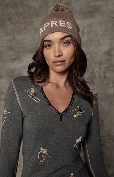 Alp N Rock Womens Slope II Henley Shirt