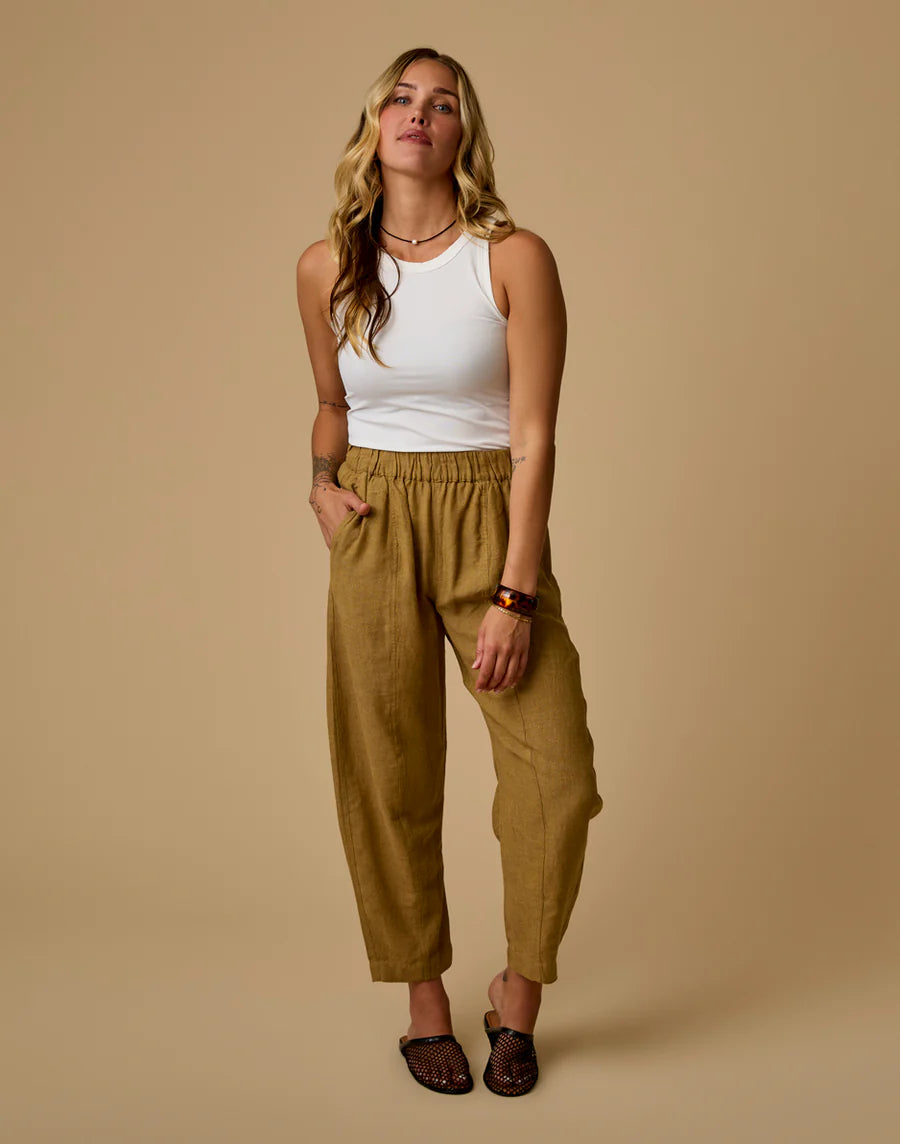 Carve Womens Freya Linen Pant