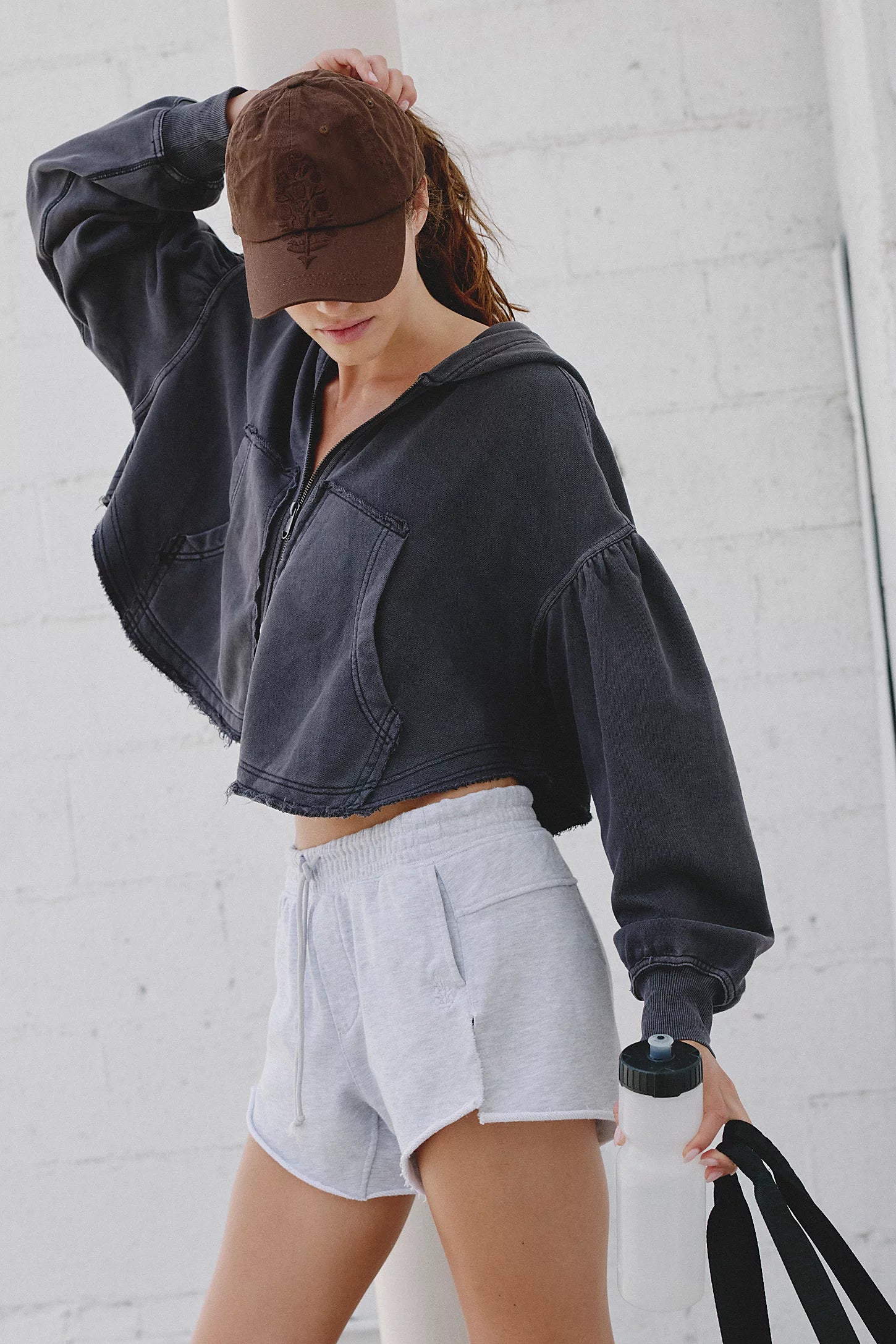 Free People Womens Dream Team Zip-Up