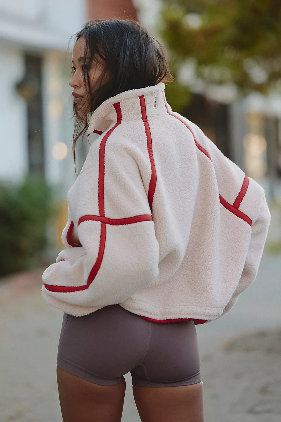 Free People Womens Mountain High 1/2 Zip