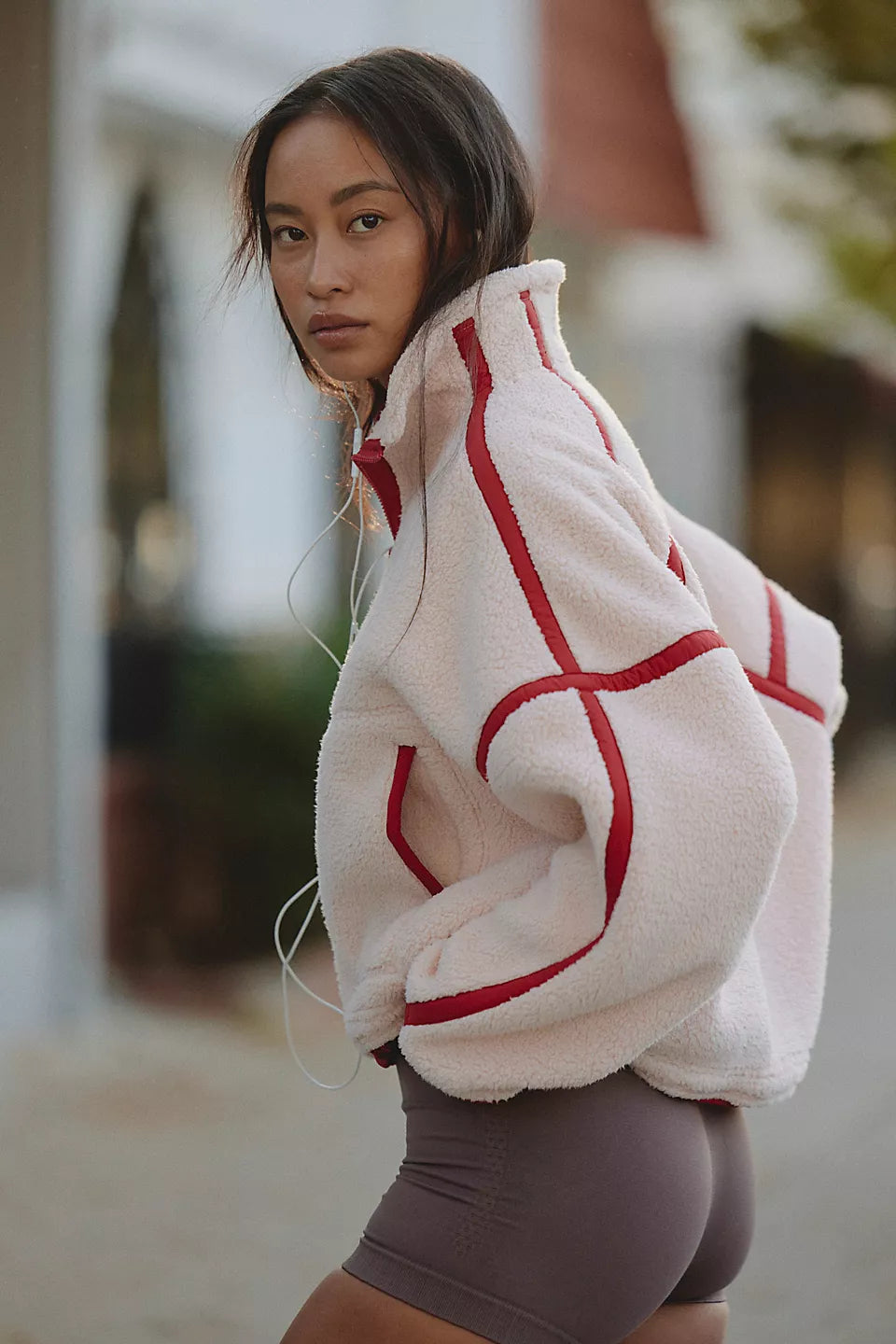 Free People Womens Mountain High 1/2 Zip