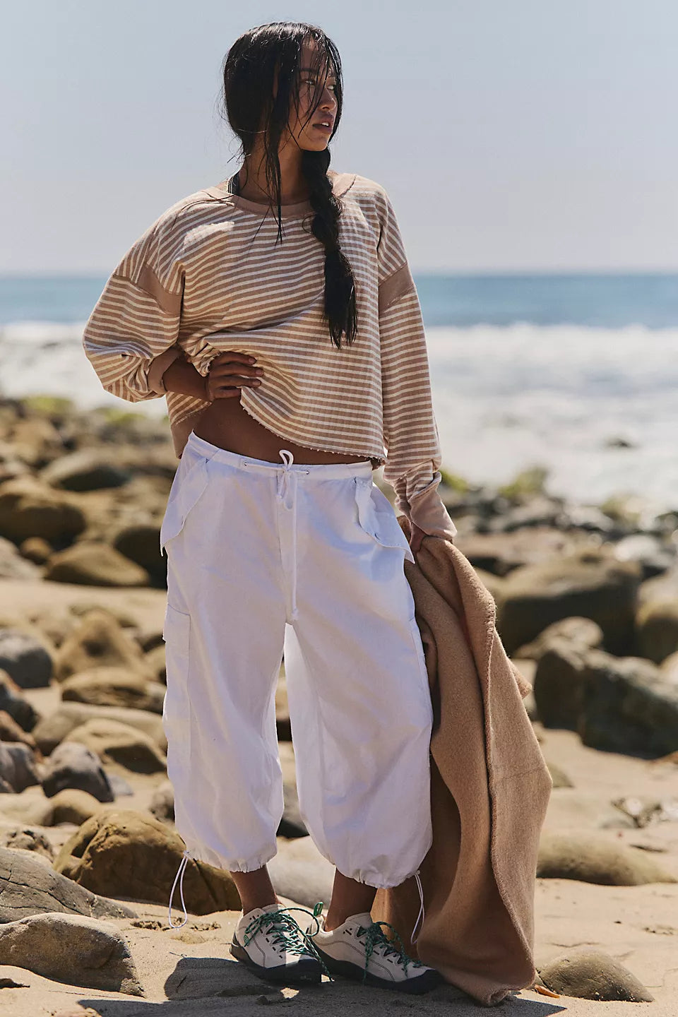 Free People Womens My Time Layer Texture Top