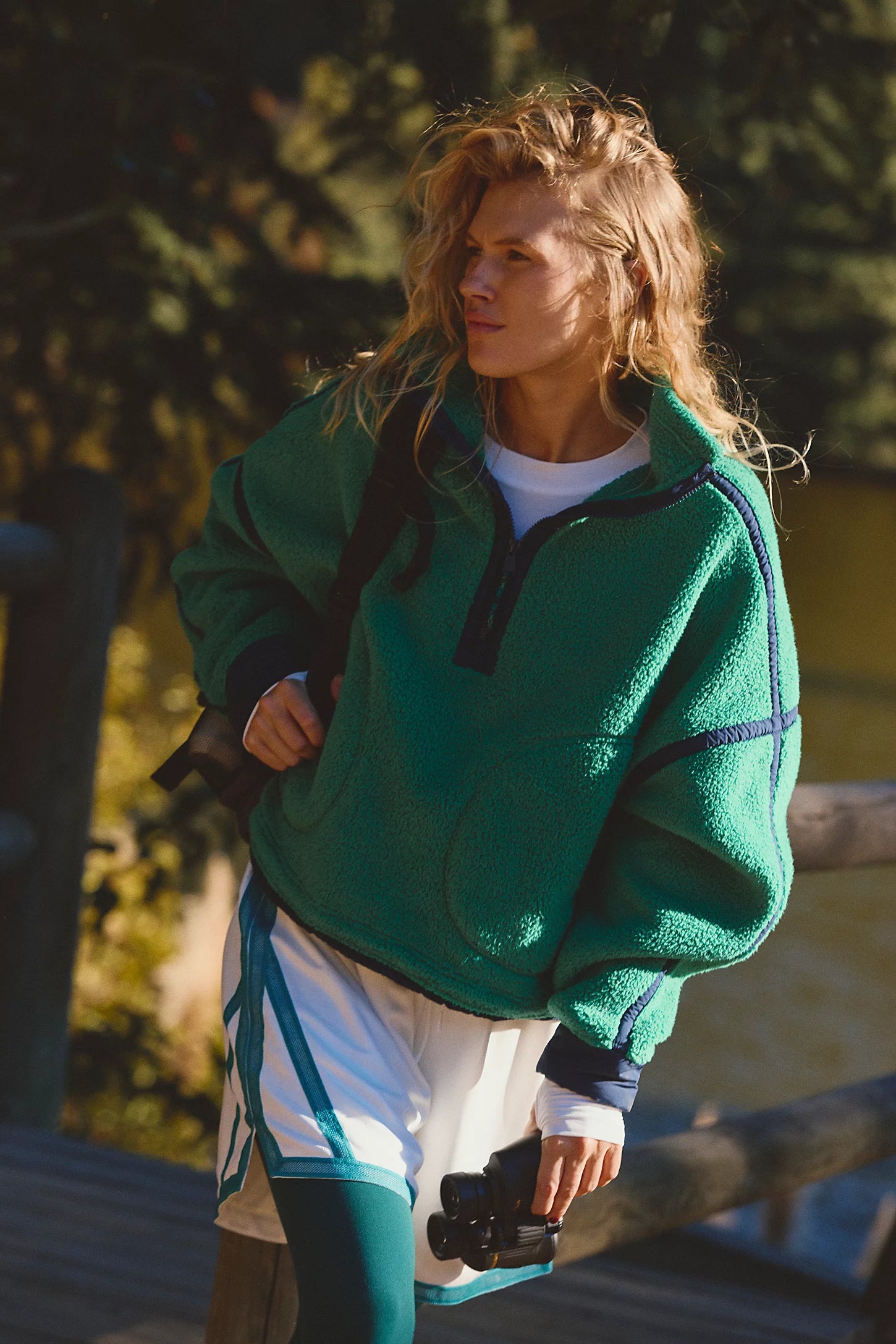 Free People Womens Mountain High 1/2 Zip