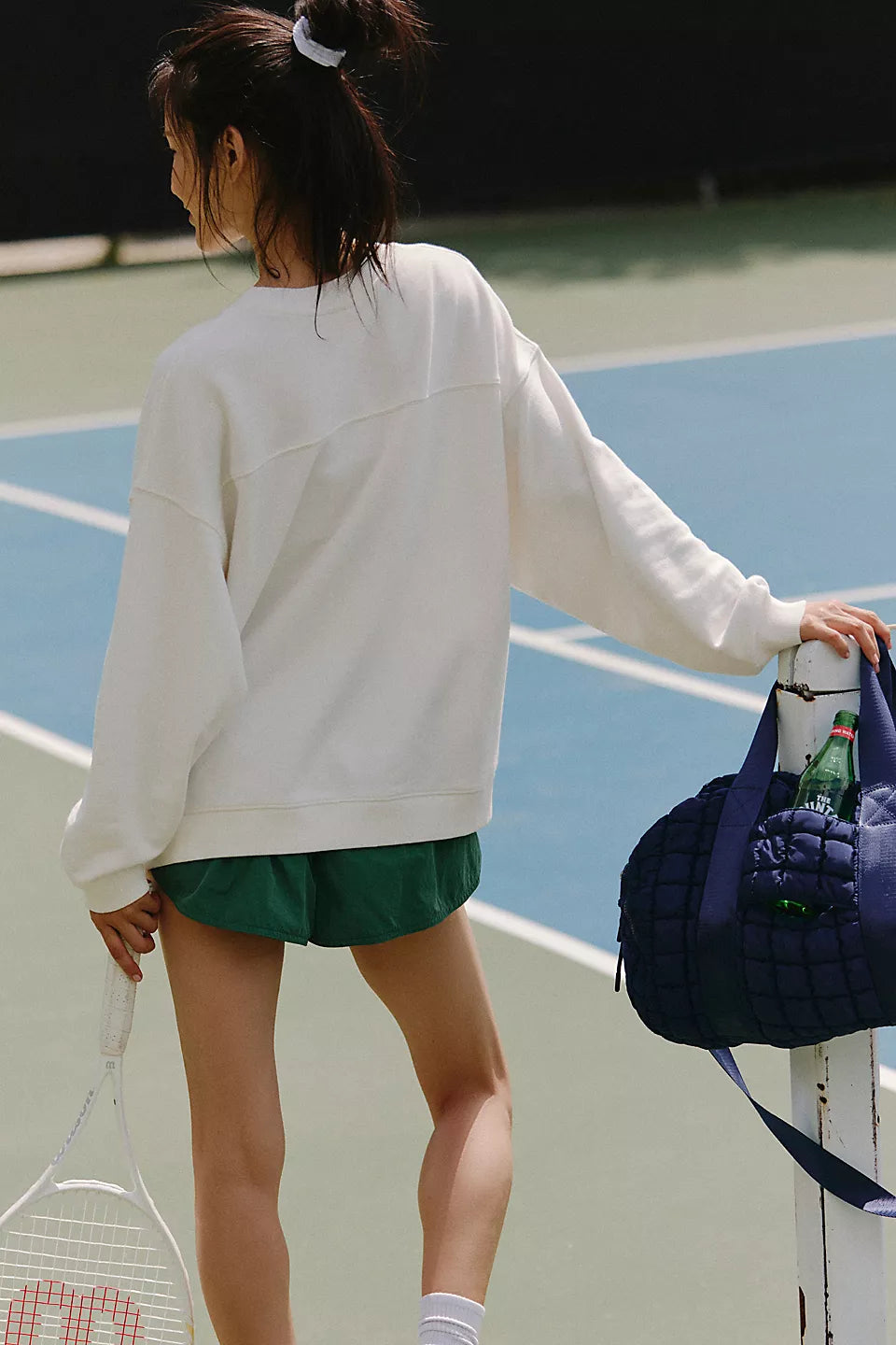 Free People Womens All Star Embroidered Pullover