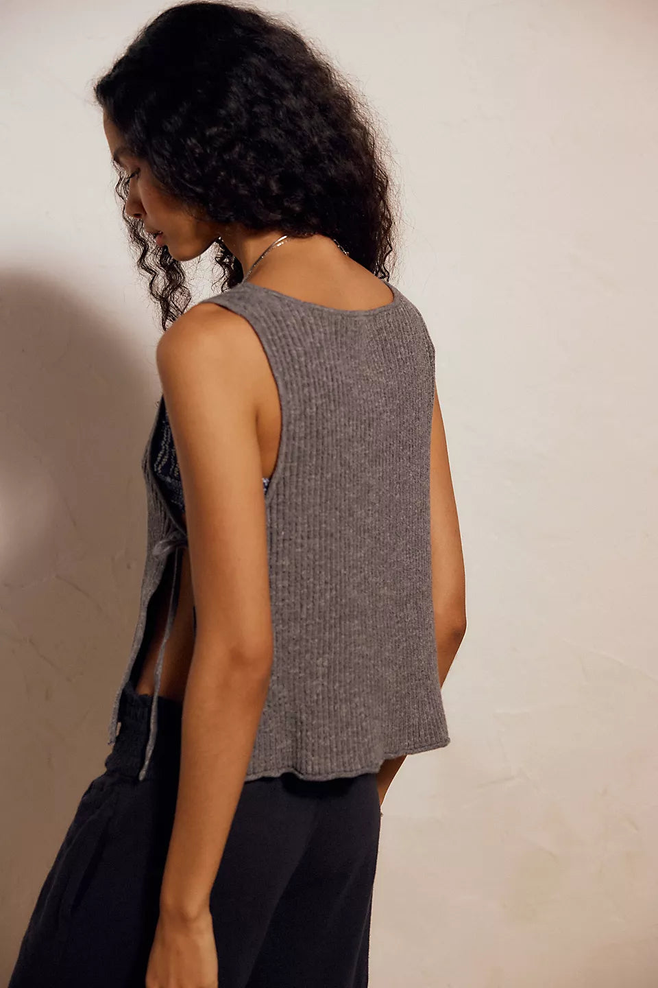 Free People Womens Lizzie Sweater Top
