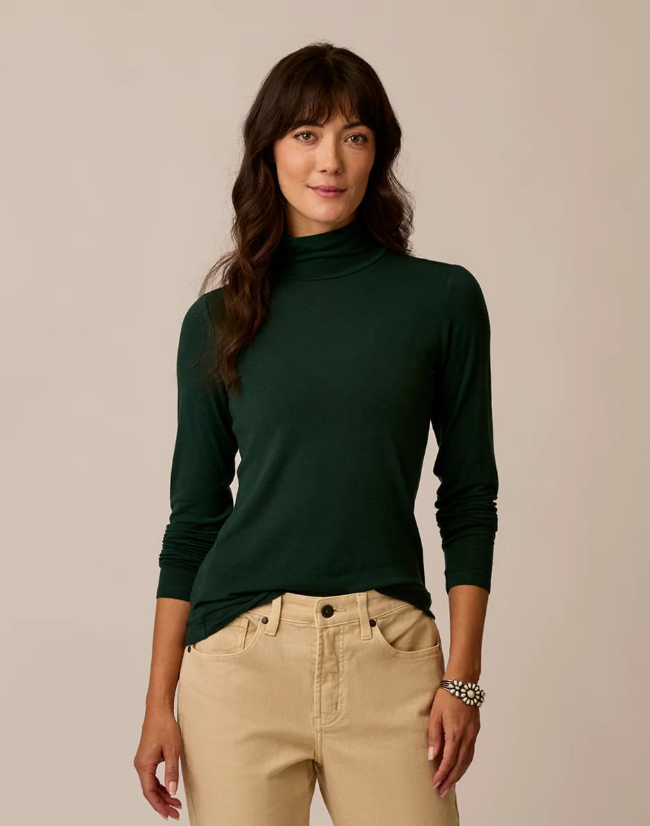 Carve Womens Lea Tissue Turtleneck