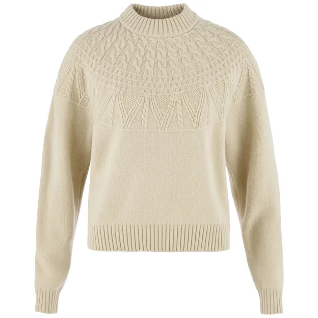 Fjallraven Womens Övik Solid Jacquard Knit