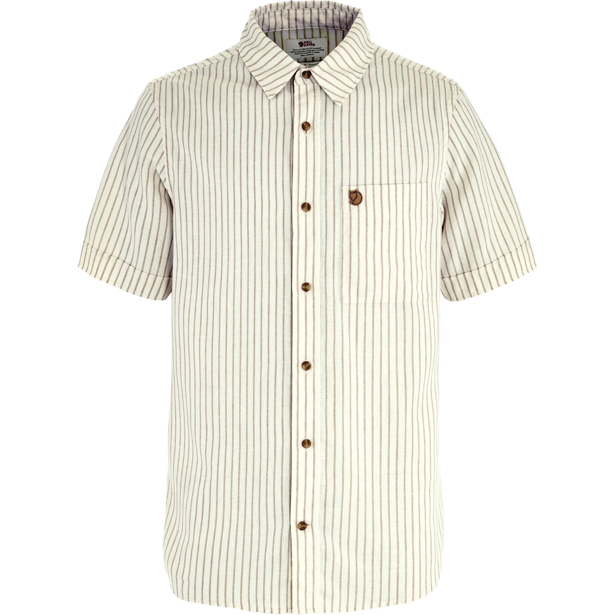 Fjallraven Men Ovik Travel Short Sleeve Shirt