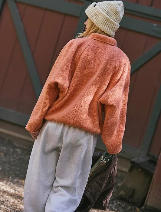 Free People Hit The Slopes Fleece Jacket