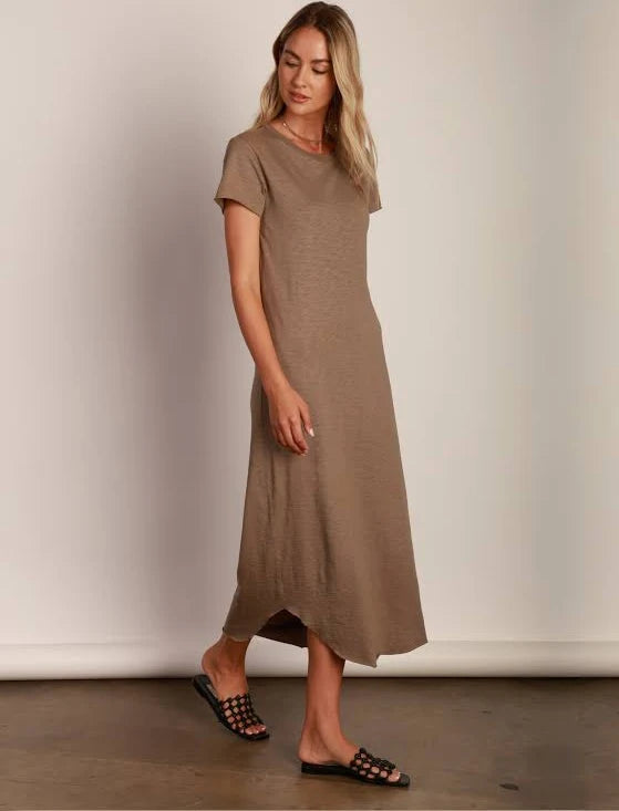 Dylan Womens Maxi Tee Shirt Dress