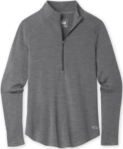 Stio Womens Basis Peakwood Midweight 1/2 Zip