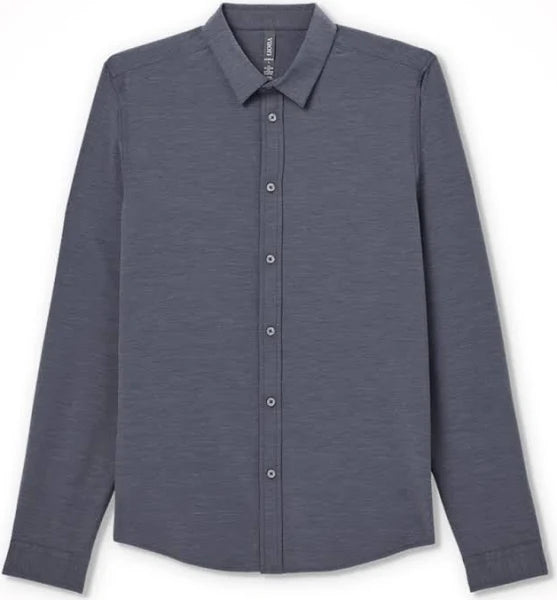 Vuori Mens Bridge Long Sleeve Button Down