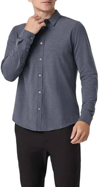 Vuori Mens Bridge Long Sleeve Button Down